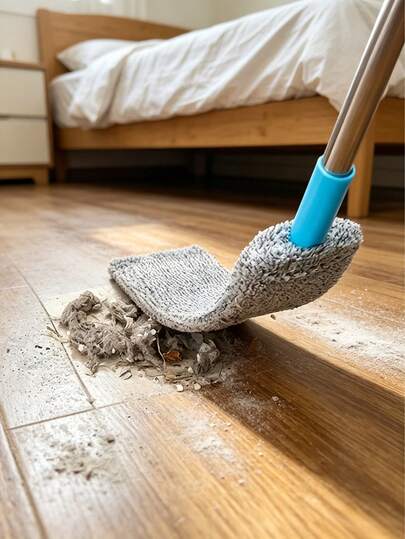 Extendable Microfiber Duster With Long Handle, Bendable Brush Head Design For Wet/Dry Use, Washable & Reusable Replacement Brush Heads, Suitable For Cleaning Furniture, Beds, Windows, Home, Kitchen, Bathroom, Office And RV