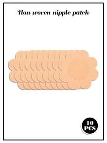 Set de 2 almohadillas de sujetador de silicona triangular para mujeres, con elevación invisible y sin costuras, disponible en 3 colores, adecuado para lencería de bikini - Multicolor - Ver 10