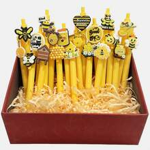 1/5/10/20支趣味大眼小丑圓珠筆 學生返校禮物，彩色糖果筆桿，可愛紓壓配件，生日派對禮物，學校獎勵獎品，辦公與學校用品 - 蜜蜂 - 查看 5
