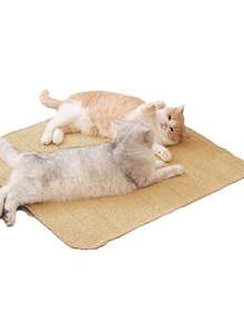 Cat Scratching Board, Sisal Rope Cat Scratching Board - No Mess, Sofa Scratching Board For Exercise And Relaxation - Perfect Gift For Cats And Cat Owners, Anti-Cat Scratch Sofa Protector Film, Multi-Functional Cat Toy Mat Suitable For Various Pet Activity Areas - Multicolor - View 4