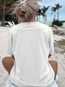 Women T-Shirts - [White] - View 11