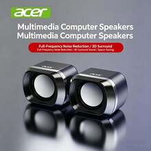 Acer Tingkatkan kualitas audio desktop Anda! Speaker komputer OSK263 memiliki suara stereo dua saluran untuk reproduksi audio yang orisinal, pengaturan kontrol kabel individual yang praktis, dan subwoofer 2.0 berwarna hitam yang cocok untuk laptop dan desktop. - View 9