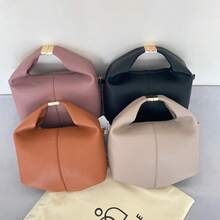 Lunch Bag Handheld Shoulder Crossbody Bag, Compact And Convenient Storage,Free Shiping - Grey - View 4