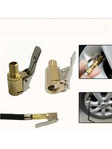 Adaptor Pompa Ban untuk Mobil & Truk | Konektor Katup Ban, Bahan Besi - A - View 3