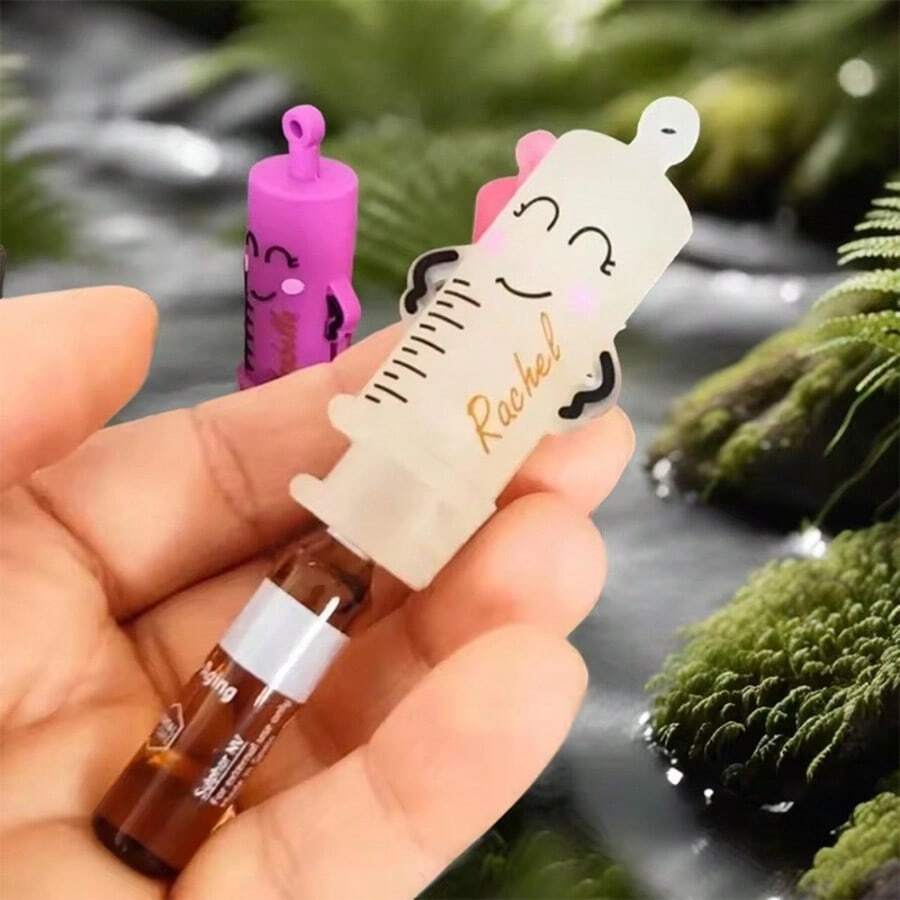 独特的注射器瓶盖开启器和切割工具 | 单手钥匙扣瓶盖开启器,适用于护士、医生、医院 - 便携式PVC药瓶开启器,粉色、蓝色、绿色、黑色可选 - 理想之选 - 彩色 - 查看 1