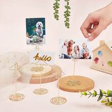 12 Giá đỡ số bàn hình máy bay, giá đựng thẻ tên, giá đựng ảnh, giá đựng kỷ niệm cho tiệc cưới, sinh nhật, tiệc kỷ niệm. - Xem 2