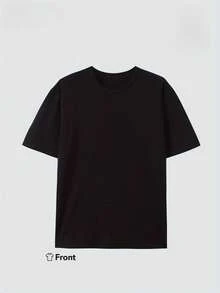 Camiseta Gráfica de Algodón para Hombre, Estampado de Doble Cara, Estilo Casual, Manga Corta, Ideal como Regalo para el Día del Padre, Ropa Masculina de Local Boy Outfitter Dog Moon Camo - Negro 5 - Ver 2