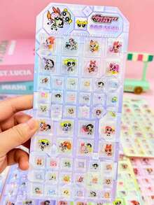 Hình dán 3D cho trẻ em, hình dán khen thưởng cho trường mẫu giáo và nhà trẻ, bộ hình dán dung lượng lớn, sách hình dán, hình dán mềm mại, dễ bóc. - Nhiều màu - Xem 11
