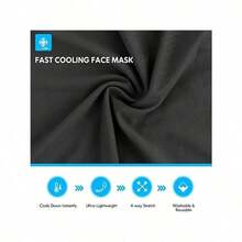 1Pc Multifunctional Neck Gaiter, Breathable Lightweight Face Cover, Windproof & Stretchable Headwear For Outdoor Activities, Cycling, Hiking, Running, Fishing, Motorcycle, Summer & Winter Use, Versatile Bandana Scarf, Ideal For Men & Women - Multicolor - View 4