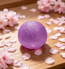 Squeeze Toy, Squeeze To Relieve Stress, Candy Ball, Popular Office Pop-Up Toy, Maltose Ball Fun. - Purple - View 1