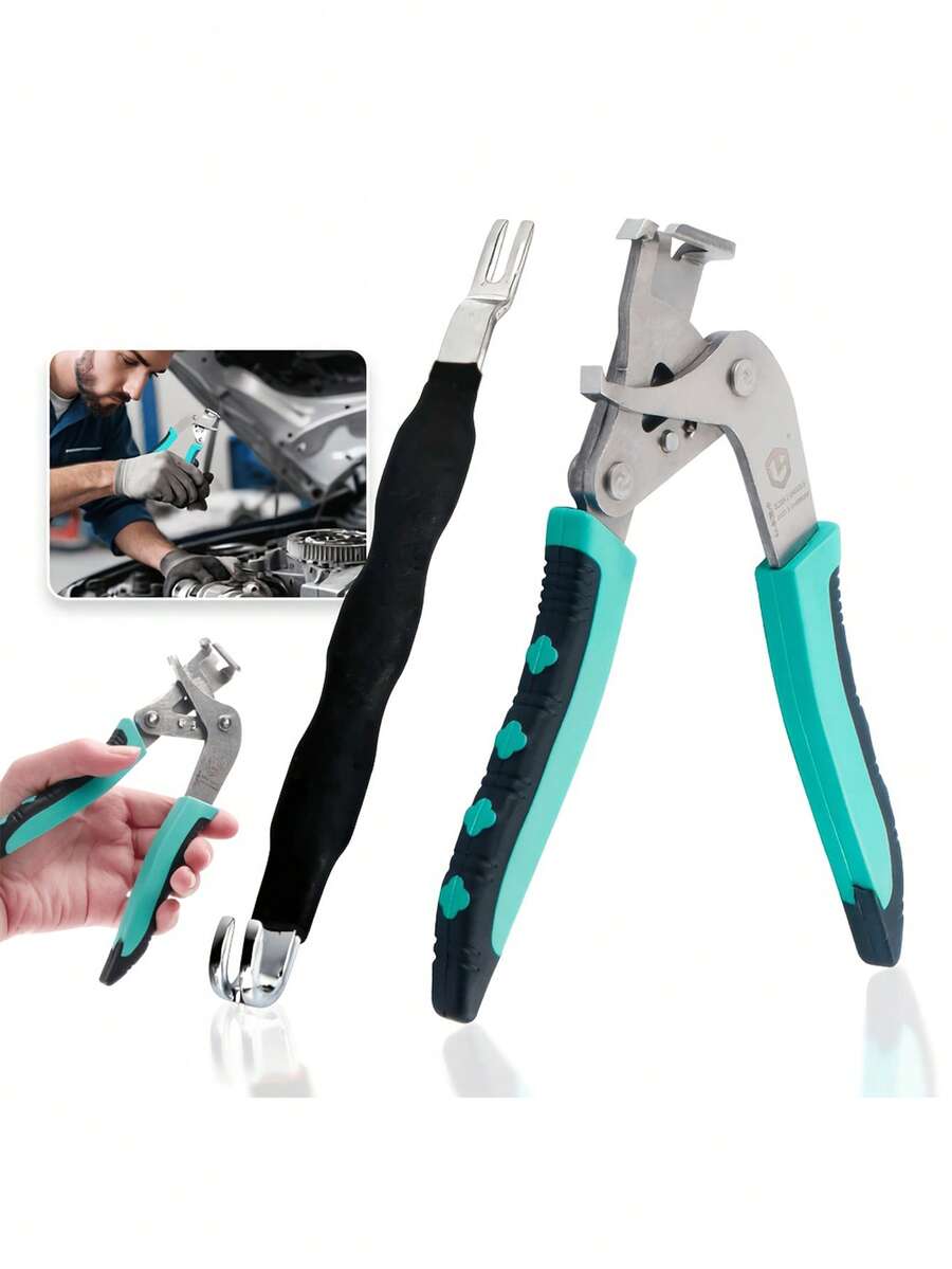 Heavy Duty Panel Disassembly Tool And Automotive Pliers, Suitable For Removing Fasteners, Clips, Clamps, Rivets - Professional Automotive Pliers For Panel Disassembly, Applicable To Cars, Trucks, Motorcycles, Boats, Etc., Tool Kit