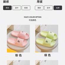 1 Pair Summer EVA Couple Soft Non-Slip Indoor Home Slippers, Suitable As Birthday/Holiday Surprise Gift, Comfortable And Lightweight - Women's Slippers - View 13