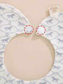 Bộ 5/3 chiếc yếm ăn cho bé bằng cotton hai mặt chất lượng cao, dễ thương, thiết kế cánh hoa xoay được. - Nhiều màu - Xem 10