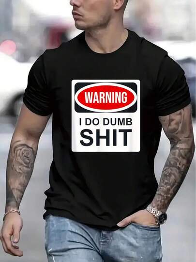 TShirt Comfortable Crew Neck Casual Cotton ShortSleeves Soft Breathable Top Menswear Tshirt Summer Spring Streetwear Cotton Fabric  Letter Print
