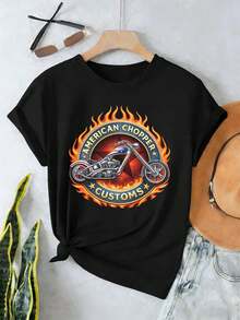 Women T-Shirts - Black - View 2