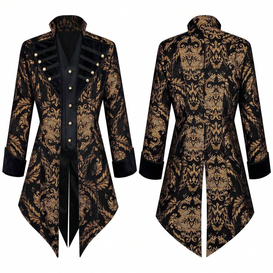 Costume Props - Black Punk Jacket - View 1