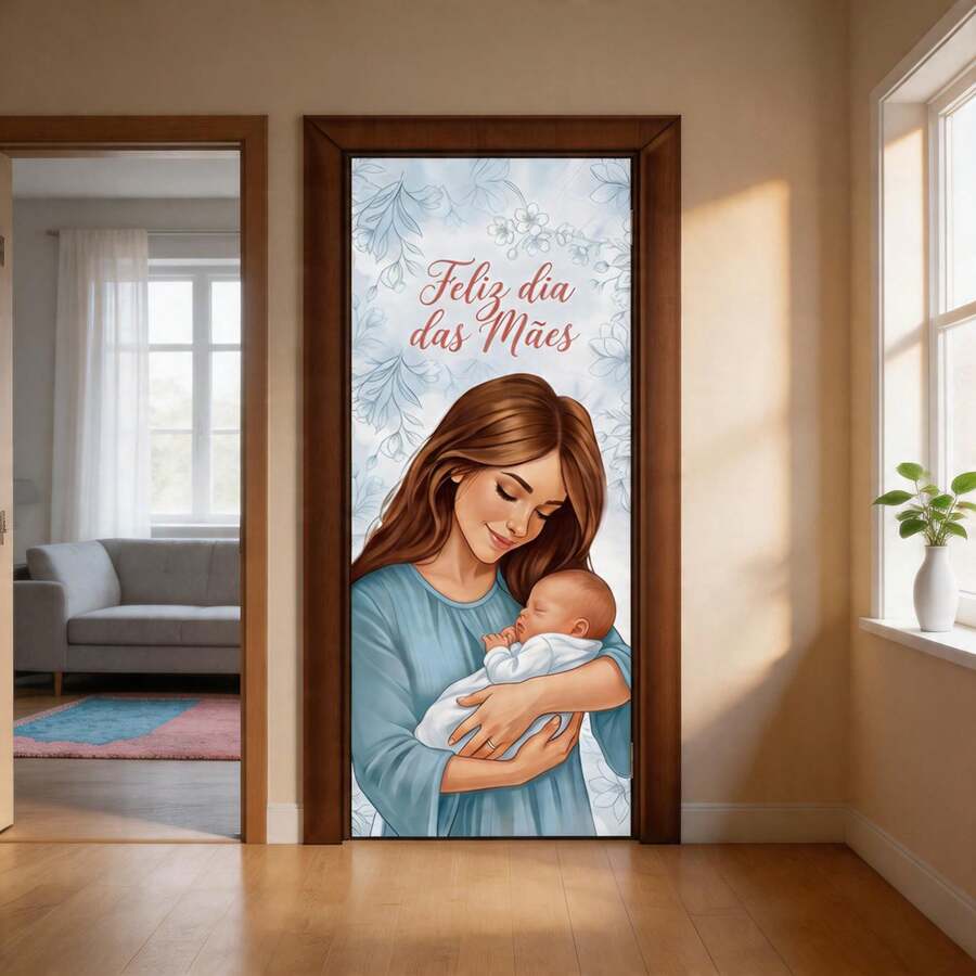 Door Cover With Mother's Day Theme - DOOR COVER 361 - View 1