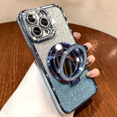 Bracket Phone Case Suitable For IPhone 17, 16E, 15, 14, 13, 12, 11, X, XS Max, XR, Pro, Plus, And Galaxy A02S-A07, A12-A17, A22-A26, A32-A36, A50-A56, S20-S25, Honor Magic, Reno, Smart And Other Phone Models