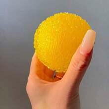 Trending Fragrant Fruit Jelly Ice Ball, Malleable Texture Crunchy Sensation Like Large Hailstone, High Aesthetic Handmade Toy - 果糖冰沙 - 蜂蜜橙口味 - 查看 13