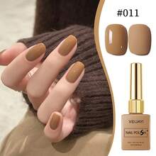1 Bottle 15ml XEIJAYI Solid Color Gel Nail Polish, High Gloss, Long-Lasting, UV LED Removable Gel Nail Polish - Multicolor - View 48