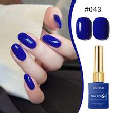 1 Bottle 15ml XEIJAYI Solid Color Gel Nail Polish, High Gloss, Long-Lasting, UV LED Removable Gel Nail Polish - Multicolor - View 47