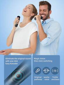 ZEALOT M2 10W Karaoke Wireless Speaker, Bluetooth Speaker,RGB Color Lights, Supports Mobile Phones/Tablets/TVs. Compatible With SD Card/USB/AUX, Serial Pairing Function, Suitable For/Car/Outdoor/Camping/Party - View 8
