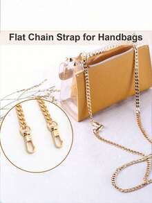 1/3PCS Chunky Purse Chain Handles - Short Strap Replacement For Handbag Set Of 1, 15.7-47Inches Long - Multicolor - View 7
