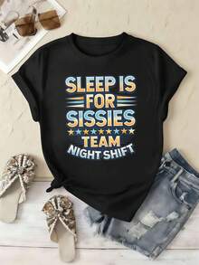 Women T-Shirts - Black - View 2