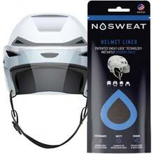 Hockey Helmet Sweat Liners -  Officially Licensed By NoSweat Patented Sweatlock Technology 3 | 6 | 12 | 25 | 50 Pack - 3 - View 2