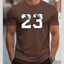 Men's Classic Short-Sleeve T-Shirt 30.1 Summer - 鏽棕色 - 查看 3