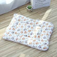 Esteras suaves para cama de mascotas, esteras cortas de felpa para dormir para gatos, perros, manta bonita, cojín cálido para gatitos, accesorios para gatos 4M3O - 7 - Ver 3