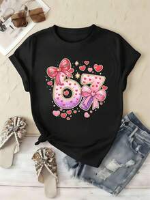Women T-Shirts - Black - View 2