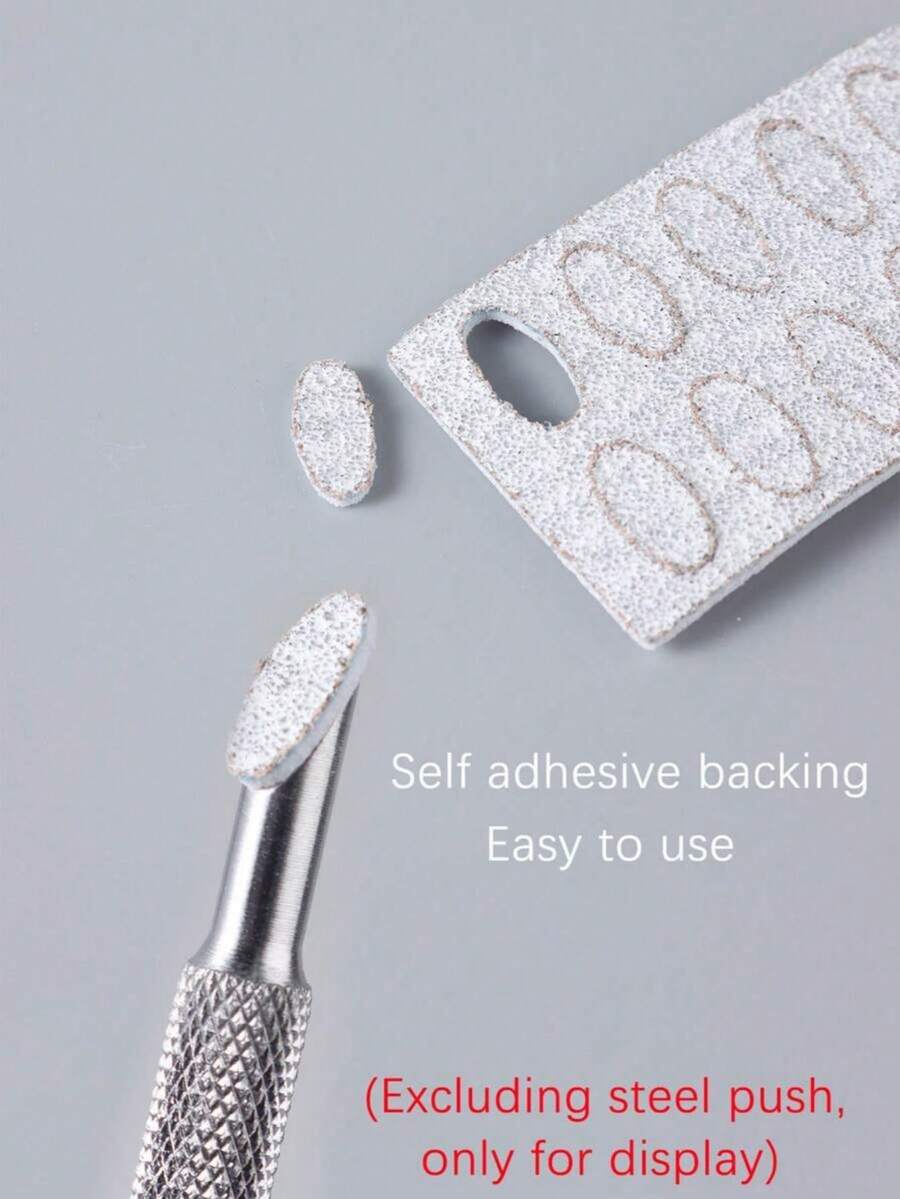 50 chiếc dụng cụ đẩy móng bằng thép #100 Grit, dụng cụ loại bỏ biểu bì, đánh bóng móng, đĩa mài thay thế, dụng cụ làm sạch móng, chăm sóc móng, dụng cụ làm móng, dụng cụ làm móng tay, dụng cụ học tập, nghệ thuật làm móng, thích hợp cho nối móng. - Nhiều màu - Xem 1
