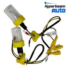 Bộ 2 bóng đèn Xenon HID độ sáng cao 12V 55W 6000K khởi động nhanh H4-3 H7 H1 - Đèn HID 55W - Xem 12