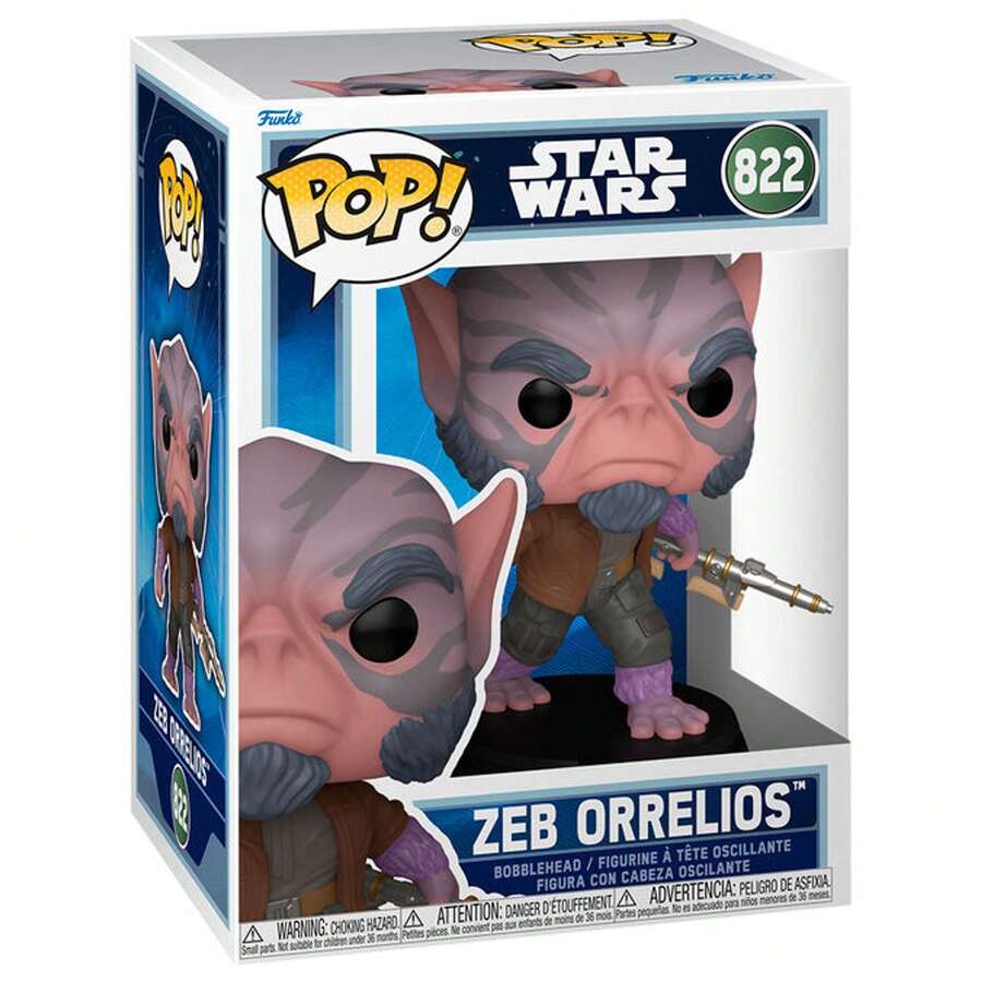 Funko POP! Star Wars, Star Wars The Mandalorian, Nooks Star Wars - Different Characters - Collectible Vinyl Figure 9cm - Official License - Option 4 - View 1