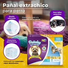 Dry Pet PAÑALES CH P/PERRO - 12 PZ - X-X - Ver 6