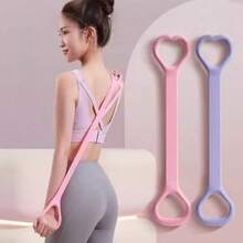 Dây kháng lực hình số 8, dây đàn hồi tập yoga, dây kháng lực TPE, dụng cụ tập luyện định hình vai và lưng dành cho nữ. - Dây kháng lực hình số 8 - Xem 7
