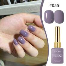 1 Bottle 15ml XEIJAYI Solid Color Gel Nail Polish, High Gloss, Long-Lasting, UV LED Removable Gel Nail Polish - Multicolor - View 27