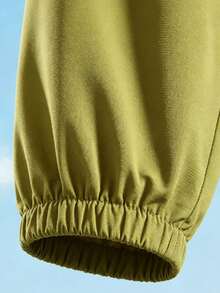 Driftmere Men's Lightweight Breathable Solid Color Loose Fit Jacket For Outdoor Sports, Summer - Mustard Yellow - View 7