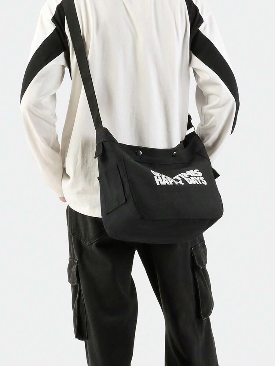 Bolsa de lona para hombres, de gran capacidad