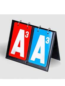2-Digit Scoreboard, Referee Counter Scorecard For Football, Badminton, Basketball, Suitable For Game Room Scoring - Multicolor - View 2