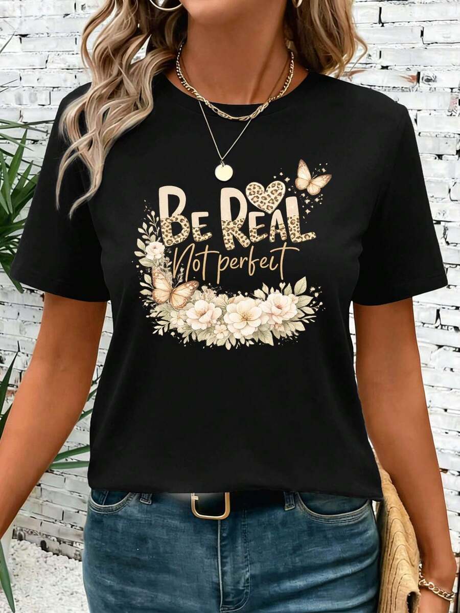 Women T-Shirts - Black - View 1