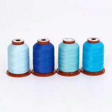 4 Rolls/Set 500 Yards Polyester Sewing Thread Assortment, Multi-Color Suitable For Sewing Machines, Hand Sewing, Embroidery And DIY Crafts - Multicolor - View 9