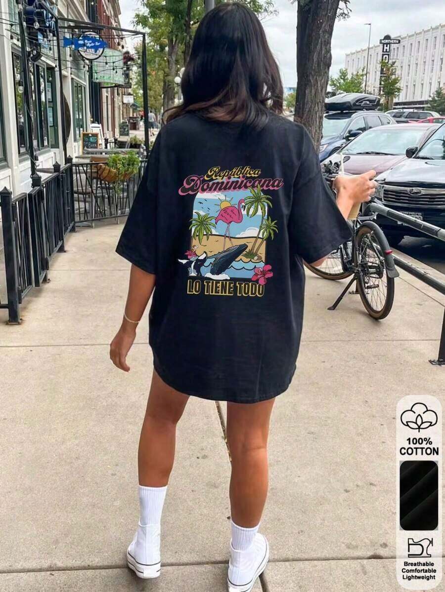 Women T-Shirts - Black - View 1