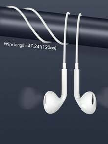 Type-C有线耳机，USB-C入耳式耳机，立体声低音，适用于iPad/电脑 - 查看 3