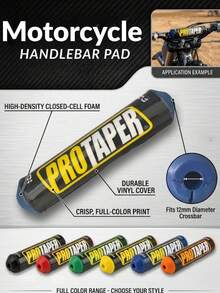 25cm Motorcycle Handlebar Pad Chest Protector Bar Fit For ProTaper Dirt Bike Foam Grip Cover - one-size - View 1