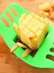1 cái máy thái khoai tây, máy cắt khoai tây gia dụng, máy cắt khoai tây chiên, dụng cụ cắt rau củ quả đa năng - nhiều màu - Xem 5