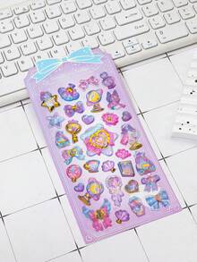 彩色 3D 環氧樹脂貼紙 - - 防水、可重複使用、可重新定位、自黏性、高品質樹脂 - 非常適合裝飾智慧型手機、手機殼、筆記型電腦、桌上型電腦、平板電腦、文具、筆記本、日記本、計畫表、剪貼簿、馬克杯、水瓶、冰箱、禮物包裝、DIY 裝飾 - 多色[款式/包裝隨機] - 查看 8