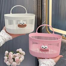 Giỏ treo nhỏ đa năng, giỏ đựng khăn giấy nhà tắm, giỏ treo tường nhà bếp, ký túc xá, cạnh giường ngủ, thiết kế mới / Giỏ đựng đồ treo tường hình hoạt hình dễ thương, giỏ đựng đồ nhà tắm, giỏ đựng đồ gia dụng, giỏ treo nhỏ sáng tạo. - Mô hình màu trắng trong suốt - Xem 1