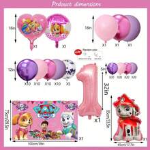 Achievement Aluminum Foil Number Balloons, Birthday Party Decorations, Happy Birthday Balloon Set, Birthday Gift Party Wall Decor Balloon Set, Theme Party - As Shown In the Figure - View 12